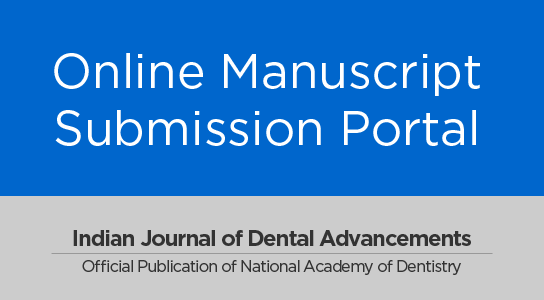Indian Journal of Dental Advancements